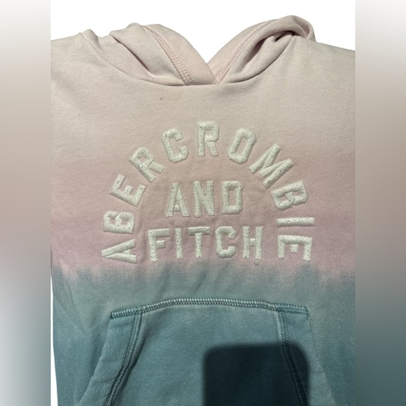 3/$20 Abercrombie Kids Tie-Dye Ombre Hoodie Sweatshirt Size 9/10 - Picture 2 of 6